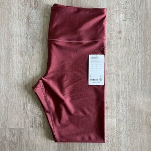 Athleta Elation Ultra High Rise Legging- Red Rock